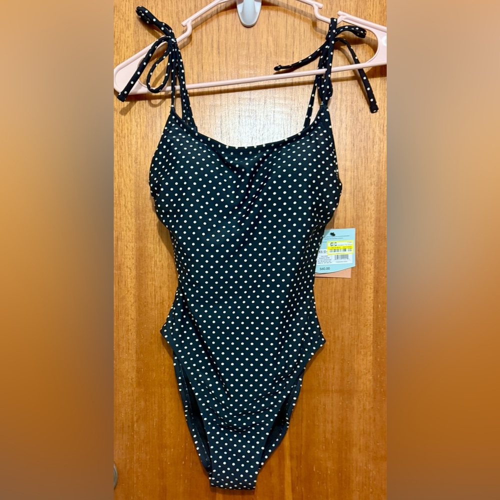 Shade & Shore NWT Polka Dot Swimsuit, XS (0-2)